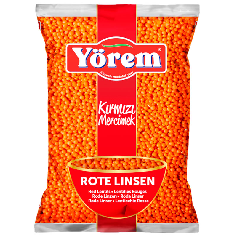 Yörem Kırmızı Mercimek | Rote Linsen