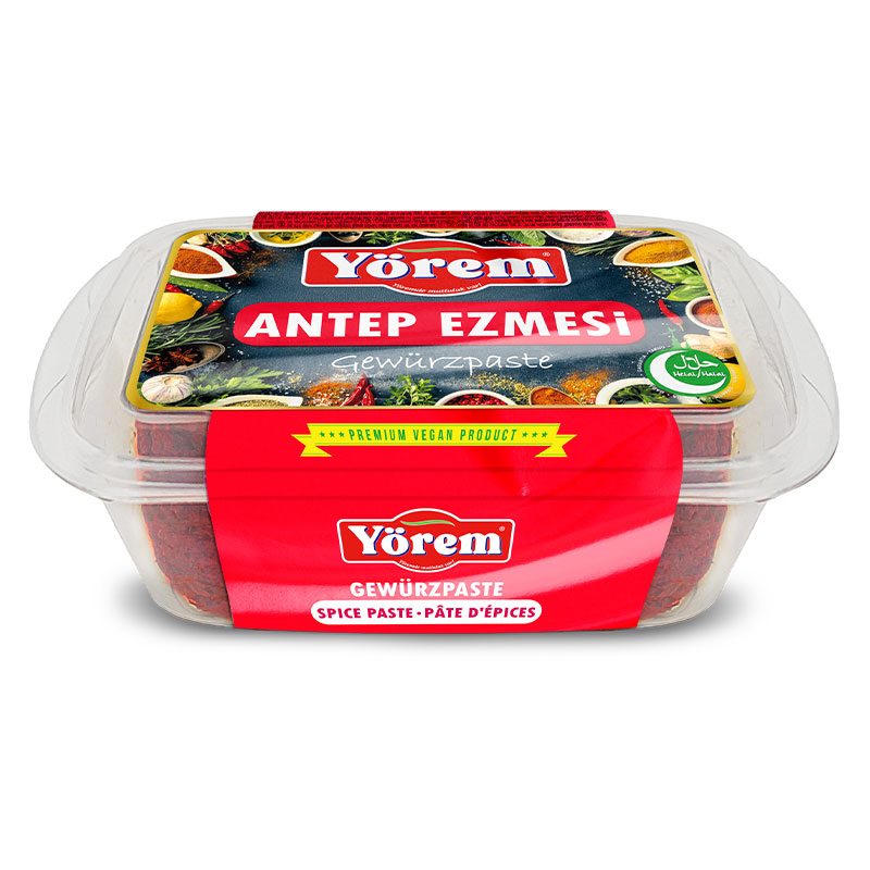 Yörem Antep Ezmesi Vegan | Gewürzpaste Premium Vegan Product